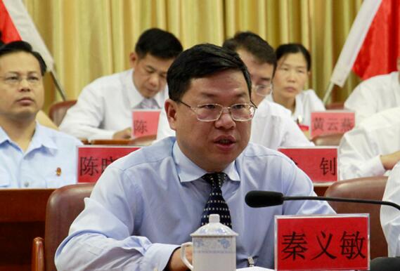 秦義敏簡歷：崇左市龍州縣委副書記、縣長秦義敏，曾任大新縣委副書記、政法委書記、副縣長